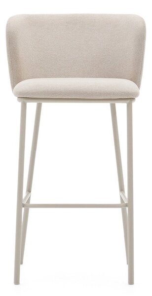 Bež barski stol (višina sedeža 75 cm) Ciselia – Kave Home