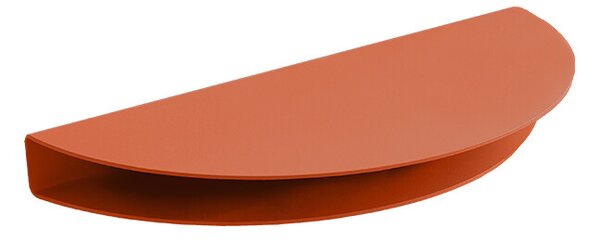 MoebeMoebe - Half Moon Shelf Polica Small Terracotta Moebe