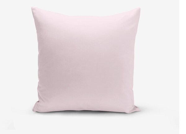 Komplet 4 dekorativnih prevlek za vzglavnik Minimalist Cushion Covers Pink Ethnic, 45 x 45 cm