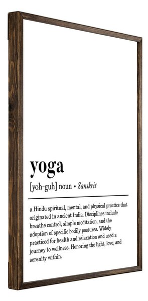 Plakat 50x70 cm Yoga – Wallity