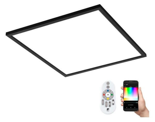 Eglo 99417 - LED RGB Zatemnitvena stropna svetilka SALOBRENA-C LED/30,5W/230V + Daljinski upravljalnik