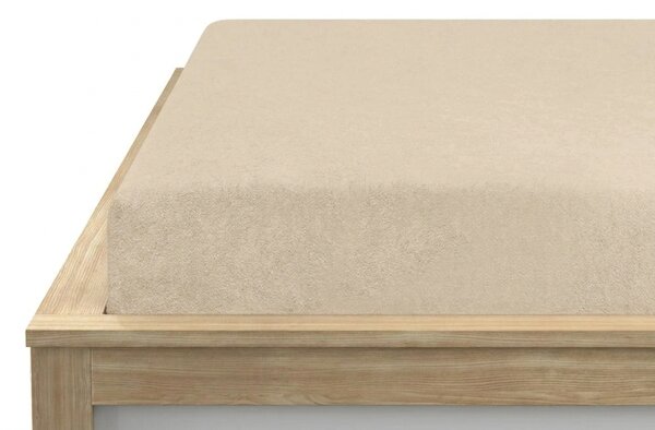 Frotirno rjuho EXCLUSIVE svetlo bež 90 x 200 cm