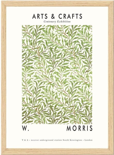 Plakat z okvirjem 35x45 cm William Morris – Wallity