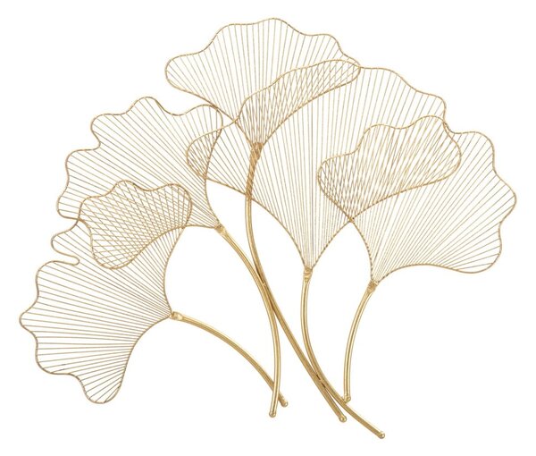 Kovinska stenska dekoracija 79x68 cm Leaf – Mauro Ferretti