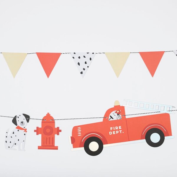 Girlanda Fire Truck – Meri Meri