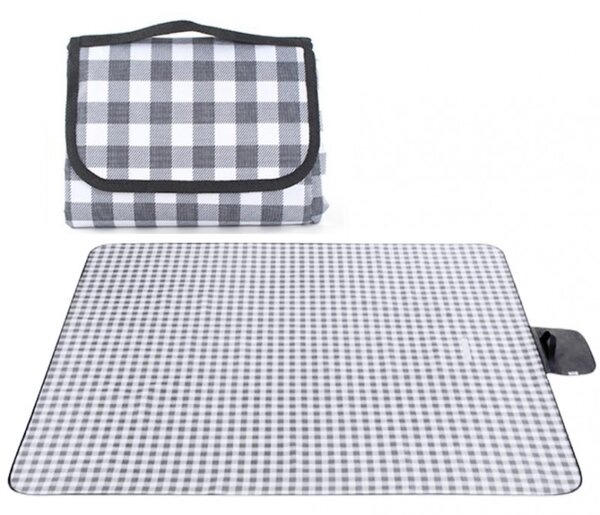 Zložljiva plažna podloga za piknik PIKNIX 145x200 cm - več barv Barva: Oranžna