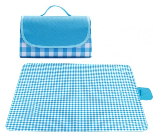 Zložljiva plažna podloga za piknik PIKNIX 145x200 cm - več barv Barva: Oranžna