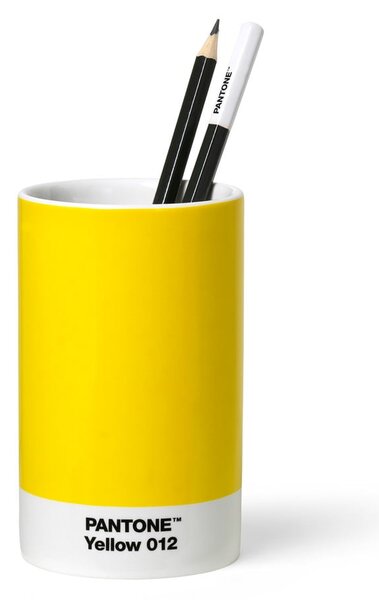 Keramičen organizator za pisalne potrebščine Yellow 012 – Pantone