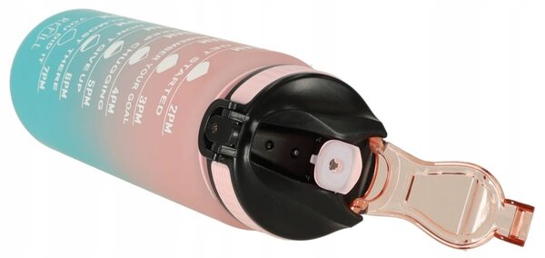 Športni bidon s slamico za vodo 1000ml