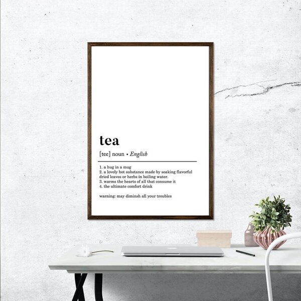 Plakat 50x70 cm Tea – Wallity