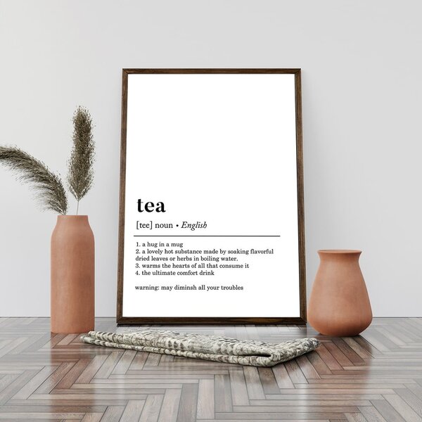 Plakat 50x70 cm Tea – Wallity