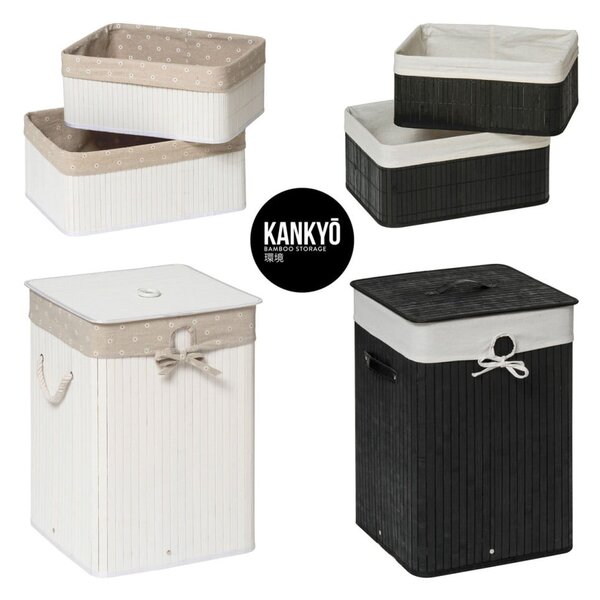 Lesen/tekstilni koš za perilo 62 l Kankyo – Premier Housewares