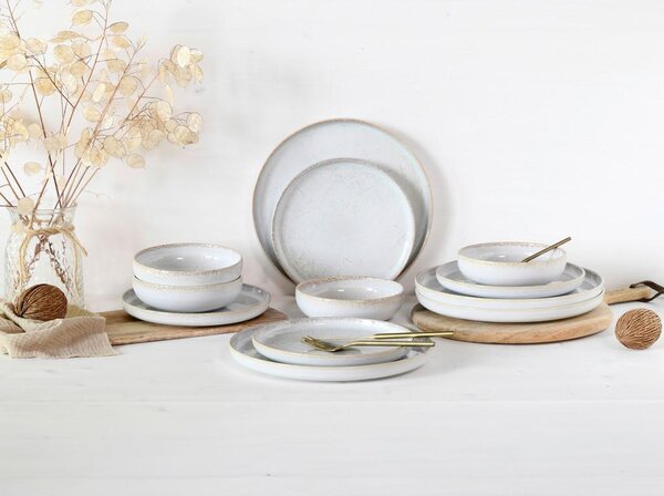 Creatable Jedilni Servis Vintage Offwhite, 12-Delni