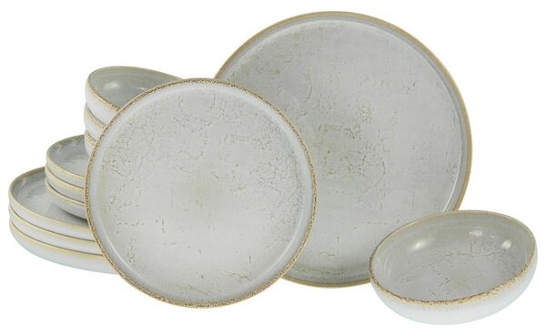 Creatable Jedilni Servis Vintage Offwhite, 12-Delni