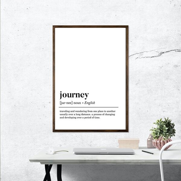 Plakat 50x70 cm Journey – Wallity