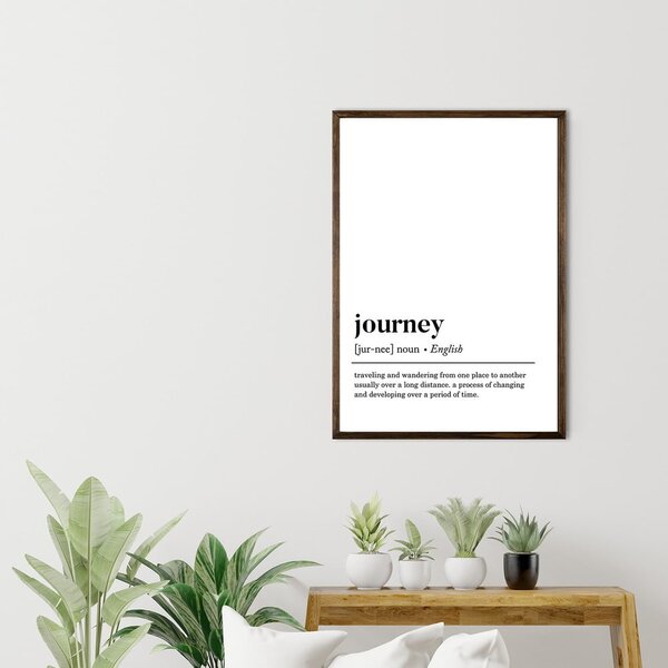 Plakat 50x70 cm Journey – Wallity