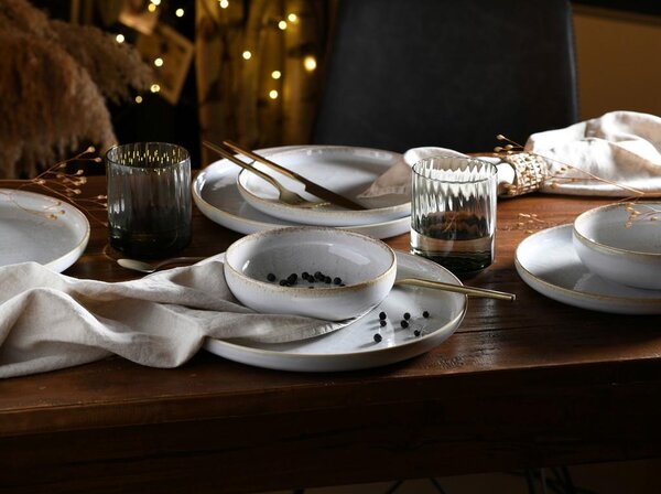 Creatable Jedilni Servis Vintage Offwhite, 12-Delni