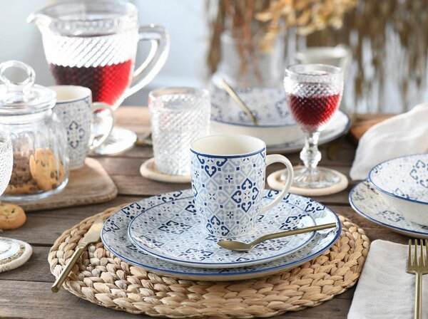 Creatable Kombinirani Servis Yara Blue, 16-Delni