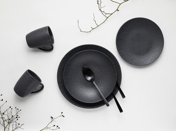 Creatable Kombinirani Servis Schiefer Black, 16-Delni