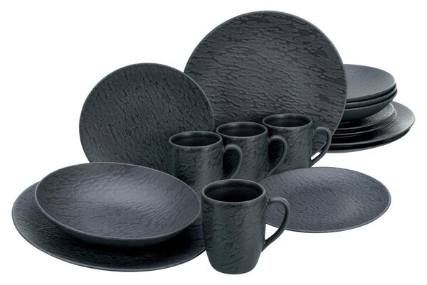 Creatable Kombinirani Servis Schiefer Black, 16-Delni