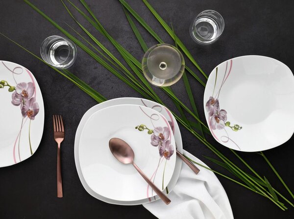 Creatable Kombinirani Servis Square Orchidee, 62-Delni