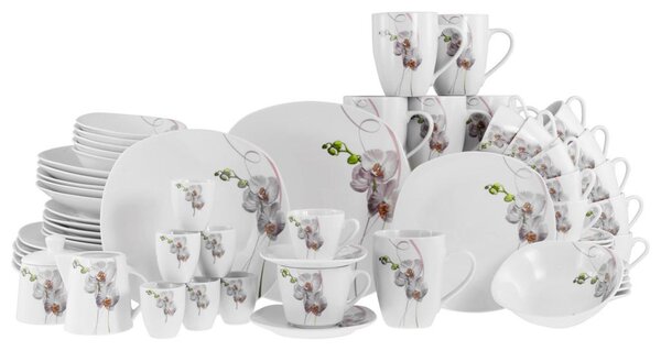Creatable Kombinirani Servis Square Orchidee, 62-Delni