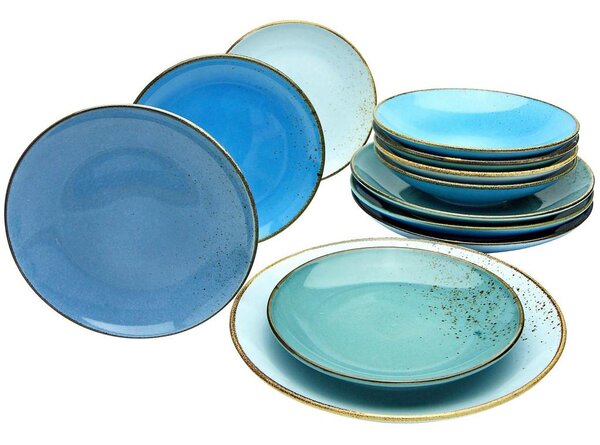 Creatable Kombinirani Servis Aqua, 12-Delni