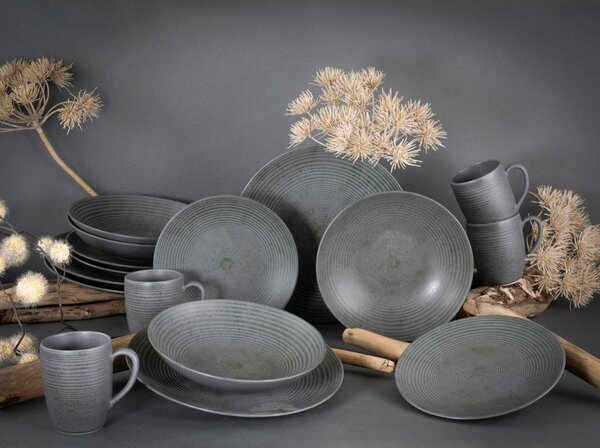 Creatable Kombinirani Servis Catania Anthrazit, 16-Delni