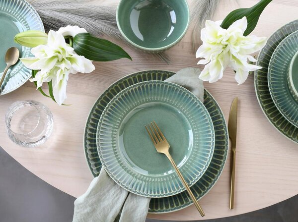 Creatable Jedilni Servis Celadon Green, 12-Delni