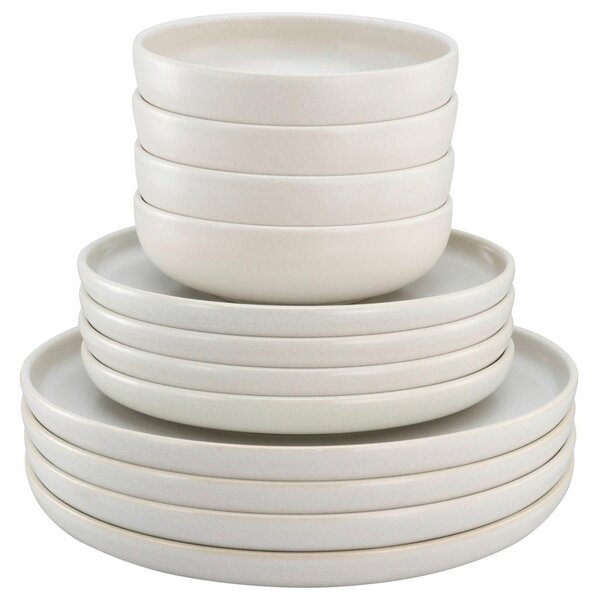 Creatable Jedilni Servis Uno Offwhite, 12-Delni