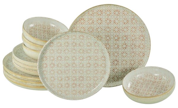 Creatable Jedilni Servis Emiliana Peach, 12-Delni