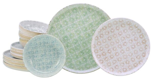 Creatable Jedilni Servis Emiliana Mix, 12-Delni