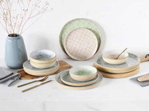 Creatable Jedilni Servis Emiliana Mix, 12-Delni