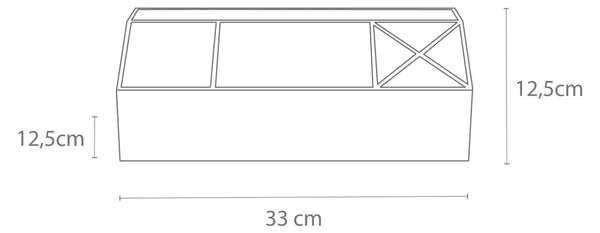 Kartonast organizator za pisalne potrebščine Elisa – Bigso Box of Sweden