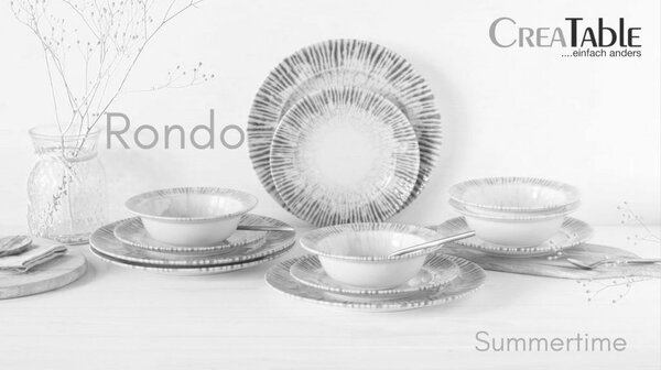 Creatable Jedilni Servis Rondo Summertime, 12-Delni