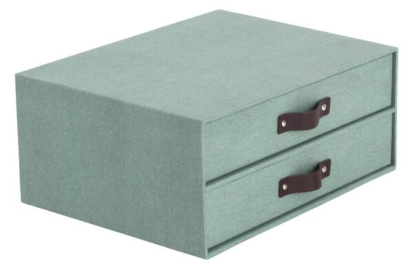 Zelen kartonast organizator za predale Birger Canvas Paper Laminate – Bigso