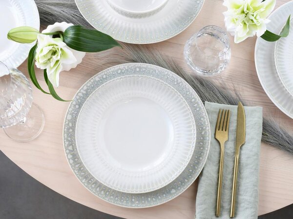 Creatable Jedilni Servis Celadon Beige, 12-Delni