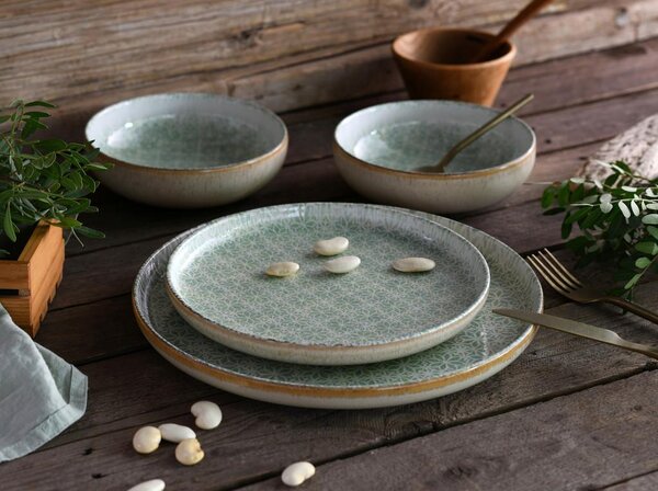 Creatable Jedilni Servis Emiliana Green, 12-Delni
