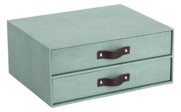 Zelen kartonast organizator za predale Birger Canvas Paper Laminate – Bigso