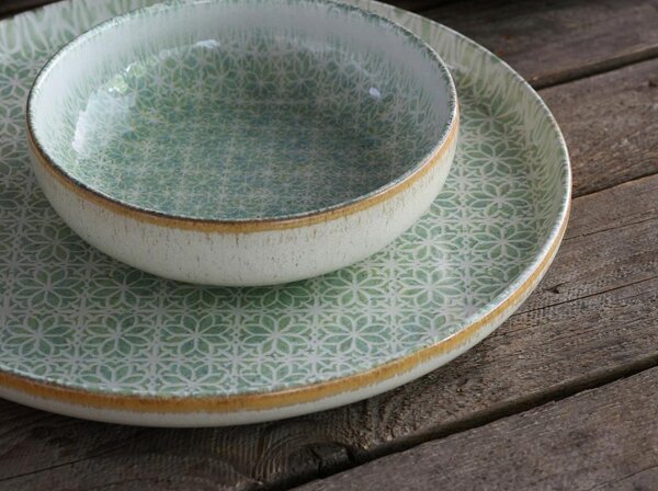 Creatable Jedilni Servis Emiliana Green, 12-Delni