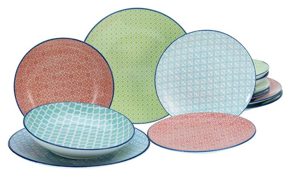 Creatable Jedilni Servis Mediterran, 12-Delni