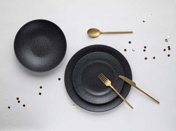 Creatable Jedilni Servis Schiefer Black, 12-Delni