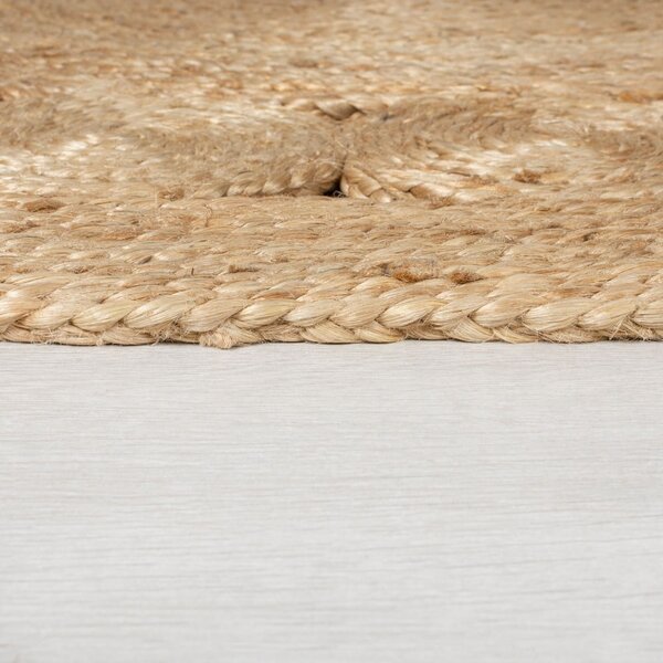 Preproga iz jute Flair Rugs Arya, ø 150 cm