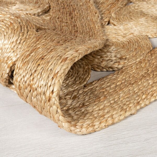 Preproga iz jute Flair Rugs Arya, ø 150 cm