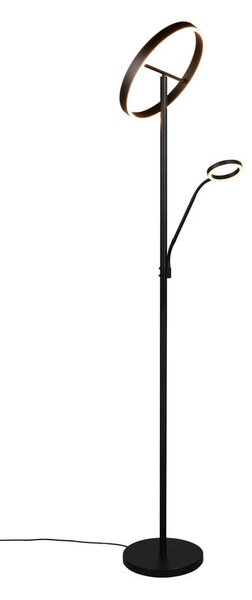 Črna LED stoječa svetilka (višina 180 cm) Willis – Trio