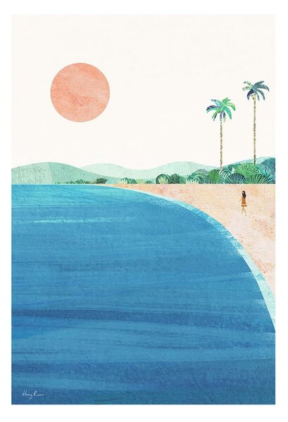 Plakat 30x40 cm Paradise Beach - Travelposter