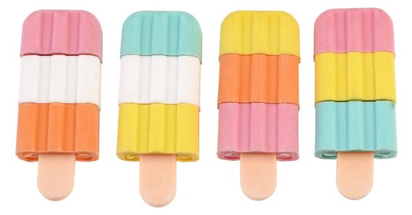 Komplet 3 dišečih radirk Ice Lolly - Rex London