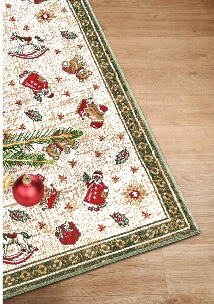 Zelena preproga z božičnim motivom iz mešanice bombaža 50x80 cm Toy's Delight Green Christmas – Villeroy&Boch