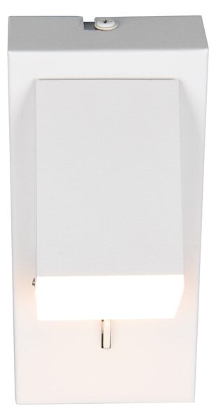 Bela LED stenska svetilka Raglan – Trio