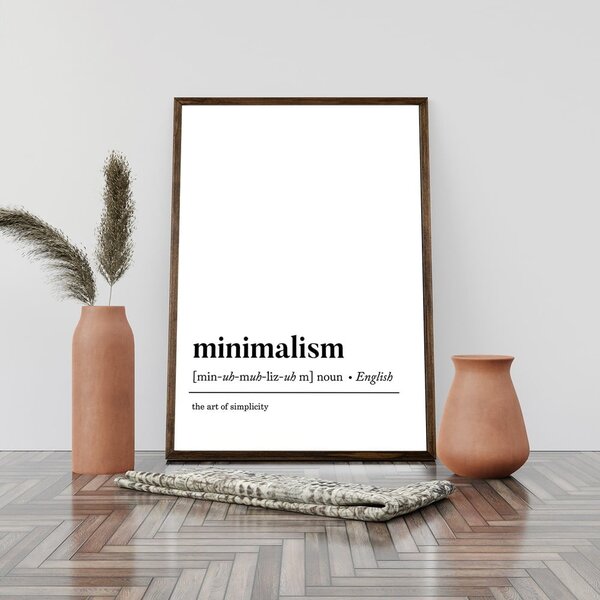 Plakat 50x70 cm Minimalism – Wallity